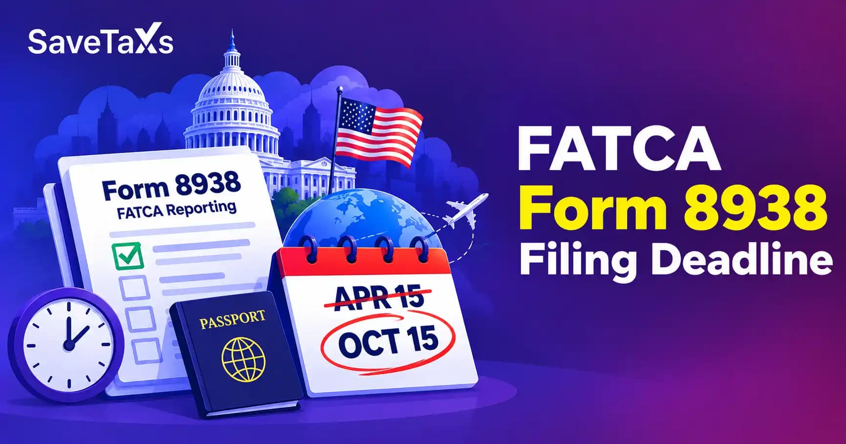 FATCA Form 8938 Filing Deadline