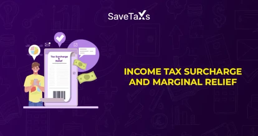 Income Tax Surcharge & Marginal Relief for AY 2026-27