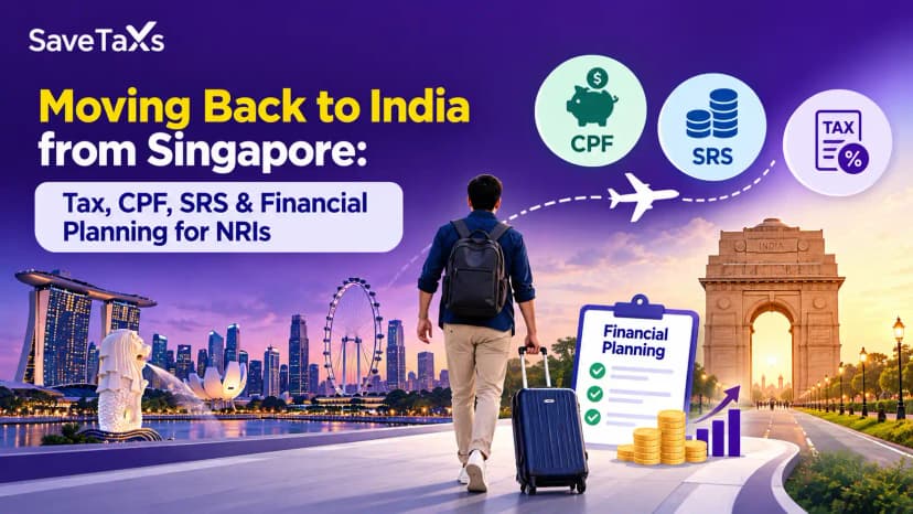 Moving Back to India from Singapore: Tax, CPF, SRS & Financial Planning for NRIs