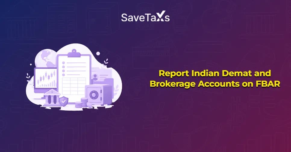 Report Indian Demat and Brokerage Accounts on FBAR