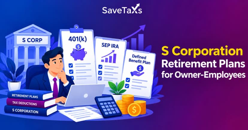 S Corporation Retirement Plans for Owner-Employees: 401(k), SEP IRA and SIMPLE IRA