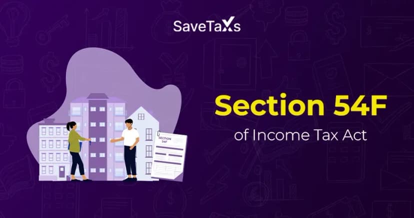 Section 54F of Income Tax Act - Exemption on Purchase of Residential Property
