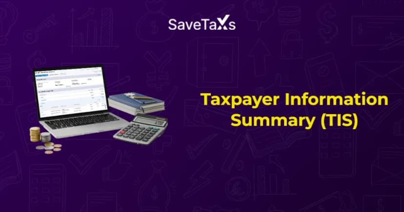 Taxpayer Information Summary (TIS): Meaning, PDF Password Format and How to Download
