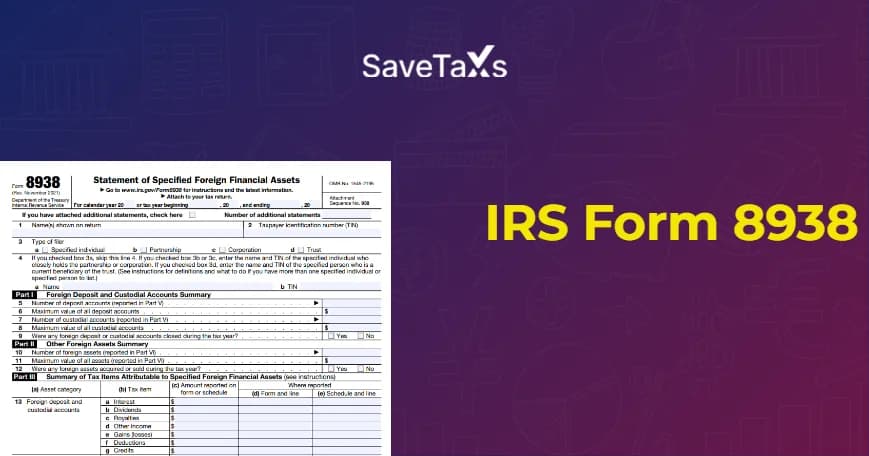 IRS Form 8938