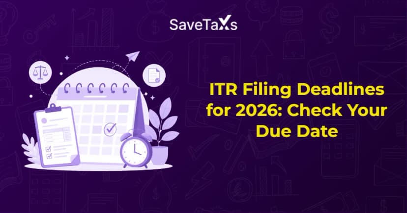 ITR Filing Deadlines for 2026: Check Your Due Date
