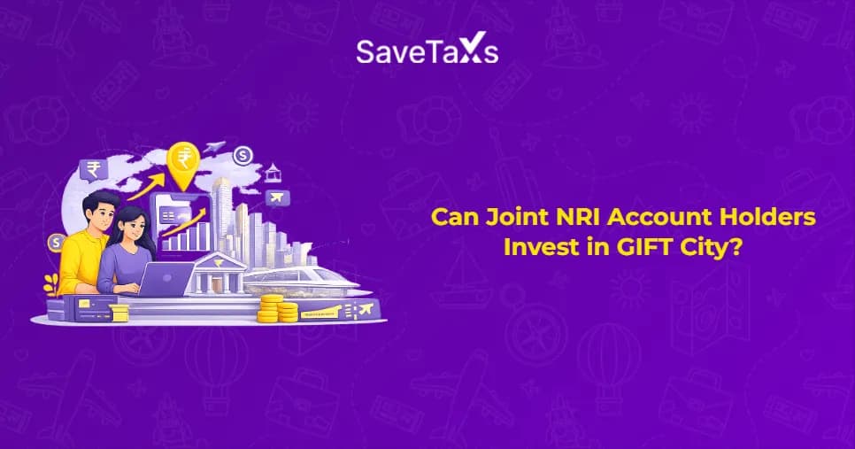 Joint NRI Investments in GIFT City