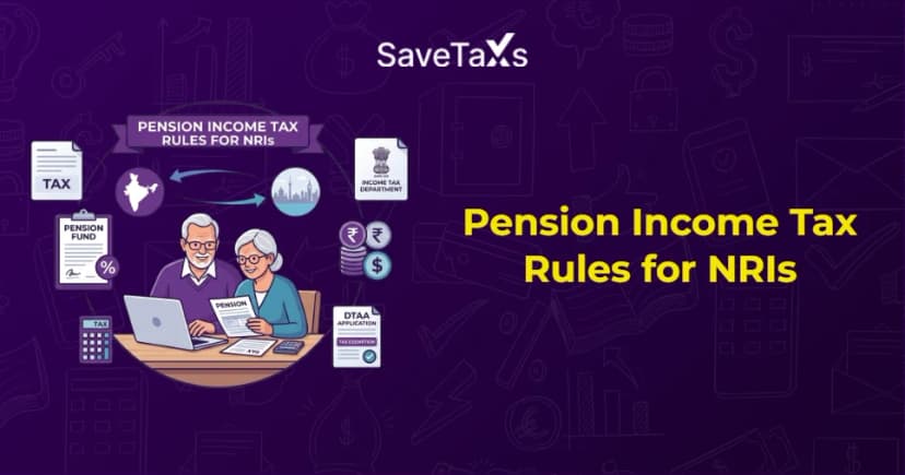 What are the Pension Income Tax Rules for NRIs?