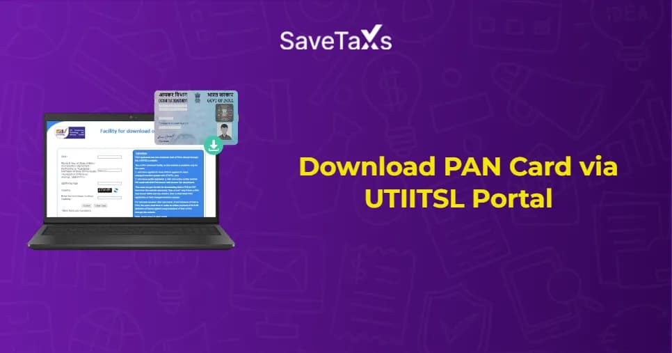Download a PAN Card Through the UTIITSL 
