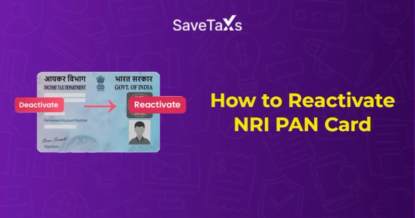 How to Reactivate NRI PAN Card