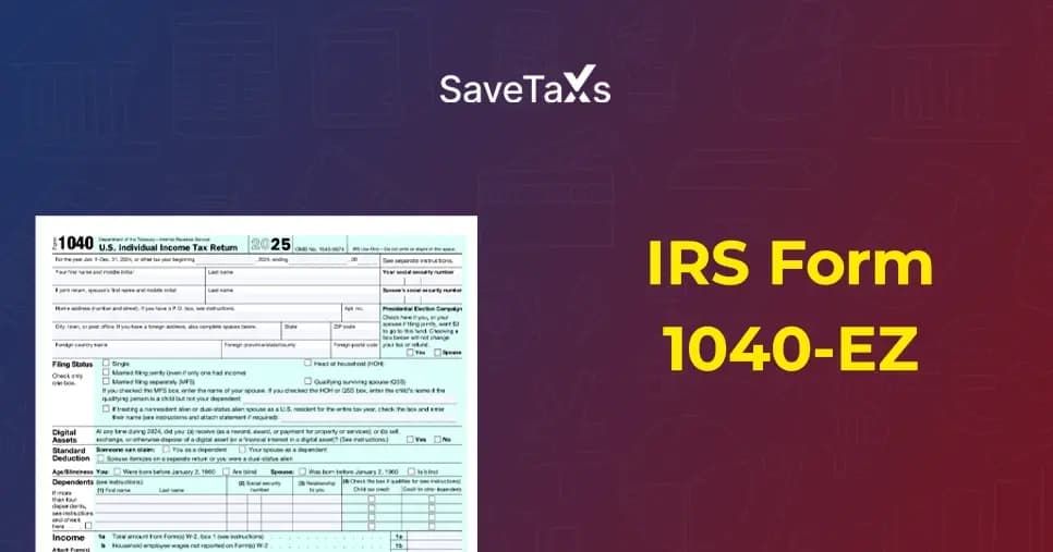 IRS Form 1040EZ