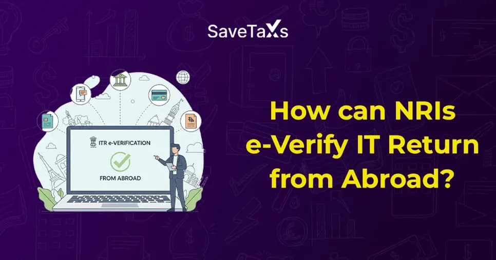 NRI e-verify IT Return