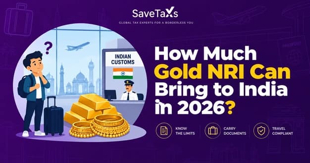 How Much Gold NRI Can Bring to India