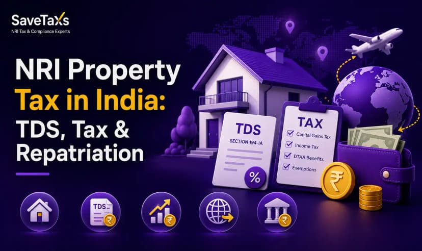 NRI Property Tax in India: How NRIs Can Manage Tax, TDS & Repatriation