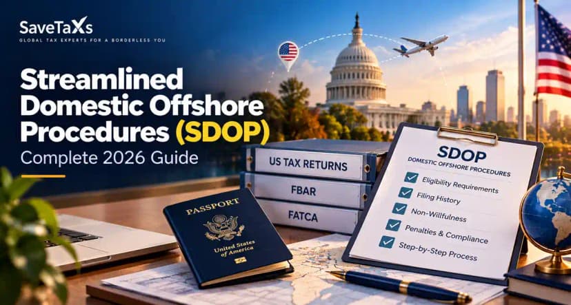 IRS Streamlined Domestic Offshore Procedures (SDOP): Complete 2026 Guide