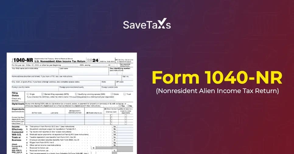 IRS Form 1040-NR