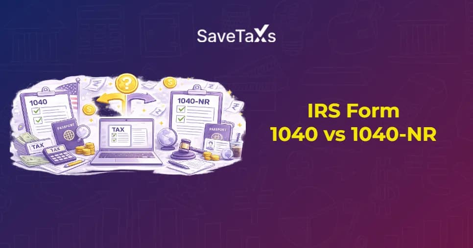 Form 1040 vs Form 1040-NR