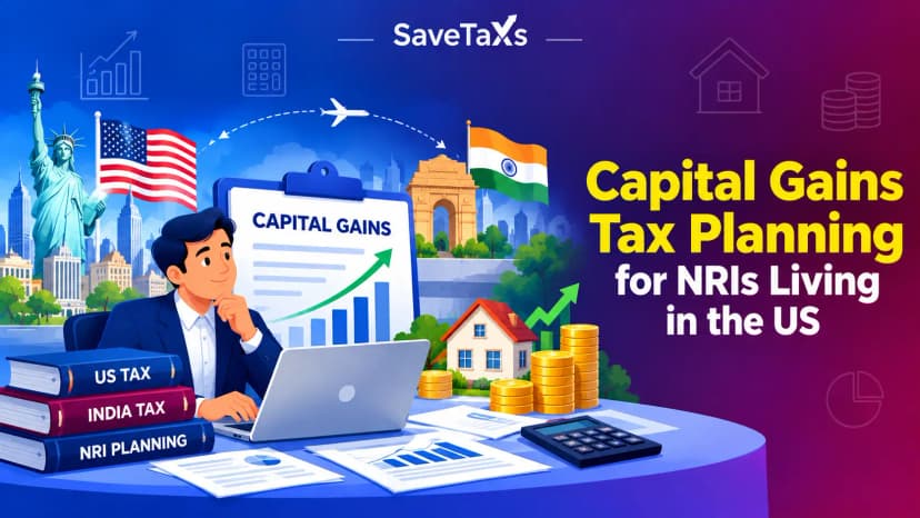 Capital Gains Tax Planning for NRIs Living in the US
