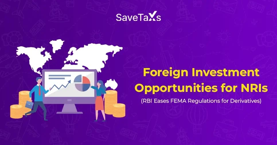 Foreign Investment Opportunities for NRIs