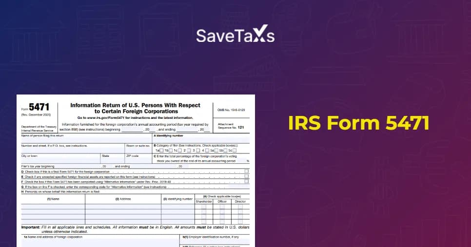 IRS Form 5471