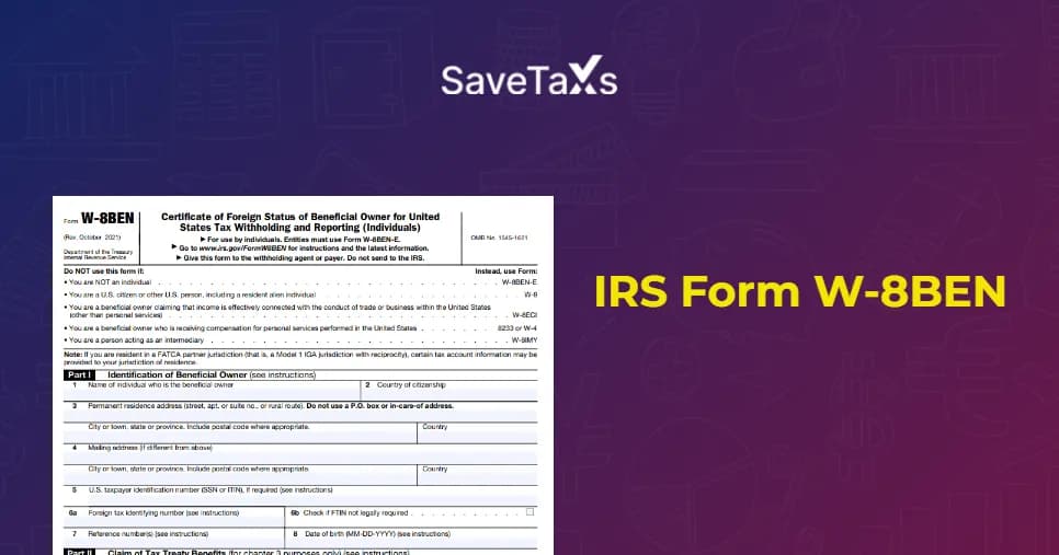 Form W-8BEN