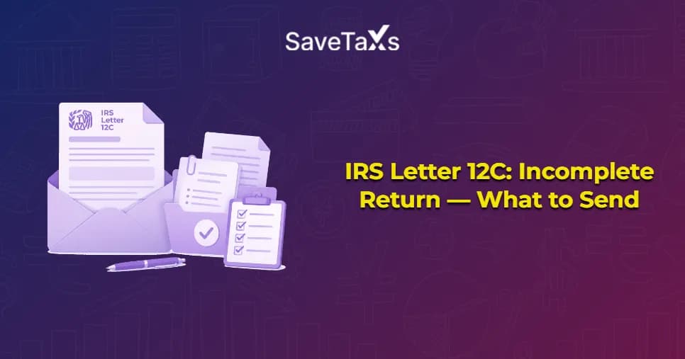 IRS Letter 12C
