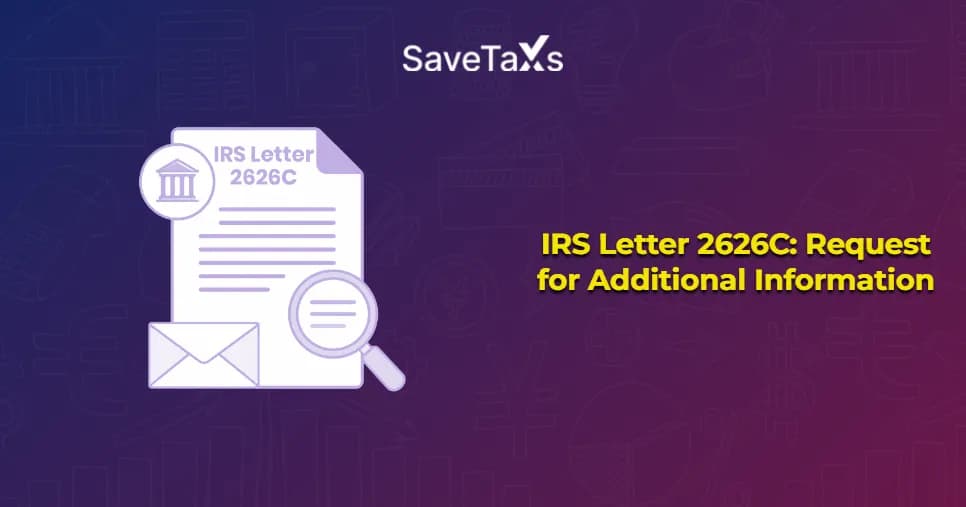 IRS Letter 2626C