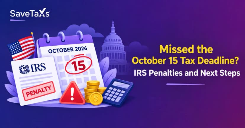 What Happens If You Miss the October 15 U.S. Tax Deadline?