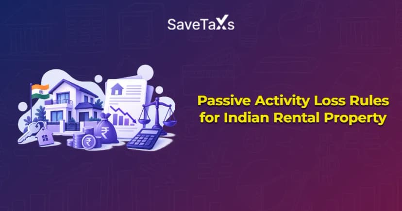 Passive Activity Loss Rules for Indian Rental Property