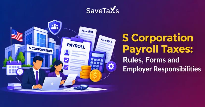 S Corporation Payroll Taxes: Rules, Forms and Employer Responsibilities