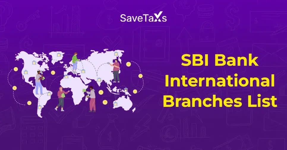 SBI Bank International Branches List