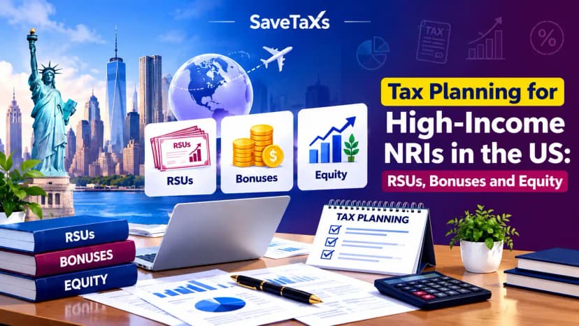 Tax Planning for High-Income NRIs in the US: RSUs, Bonuses and Equity
