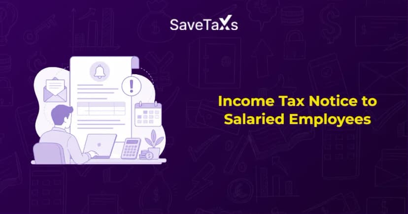 Income Tax Notice to Salaried Employees