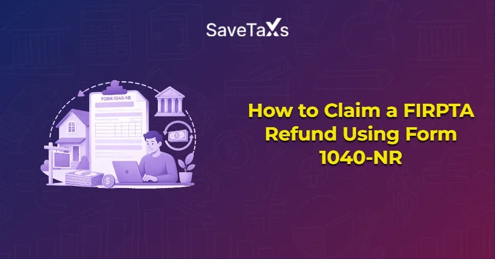 FIRPTA Refund Using Form 1040-NR