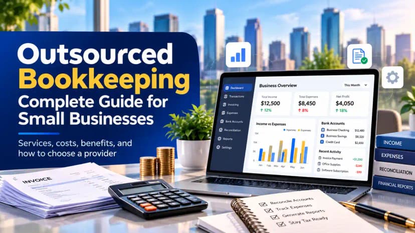 Outsourced Bookkeeping: The Complete Guide to Services, Costs, Benefits & Choosing a Provider