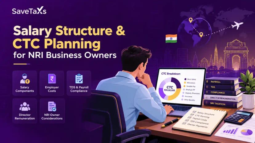 Salary Structure & CTC Planning for NRI Business Owners