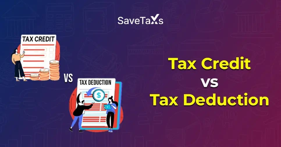 difference between tax credits and deductions
