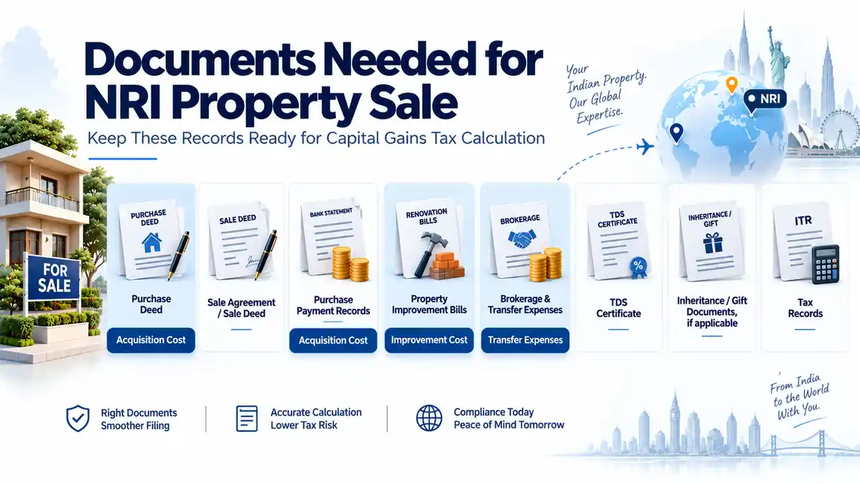 Documents Needed for NRI Property Sale