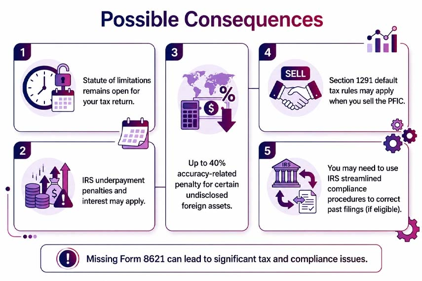 What Will Happen If You Do Not File Form 8621