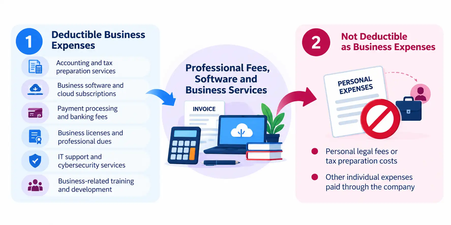 Professional Fees, Software and Business Services