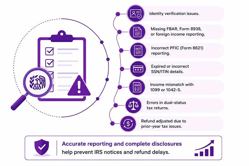 Why Do NRIs Receive IRS Notices Or Frozen Refunds
