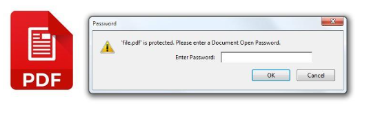 enter password to open