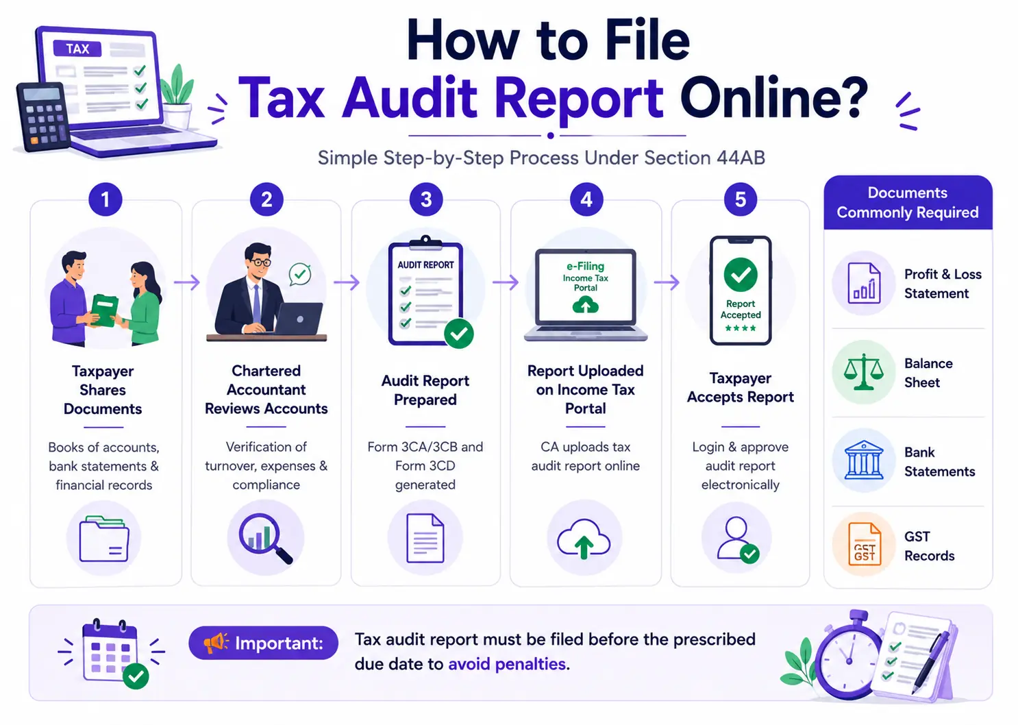 How to File Tax Audit Report Online?