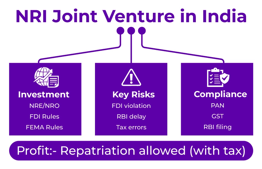 NRI Joint Venture in India