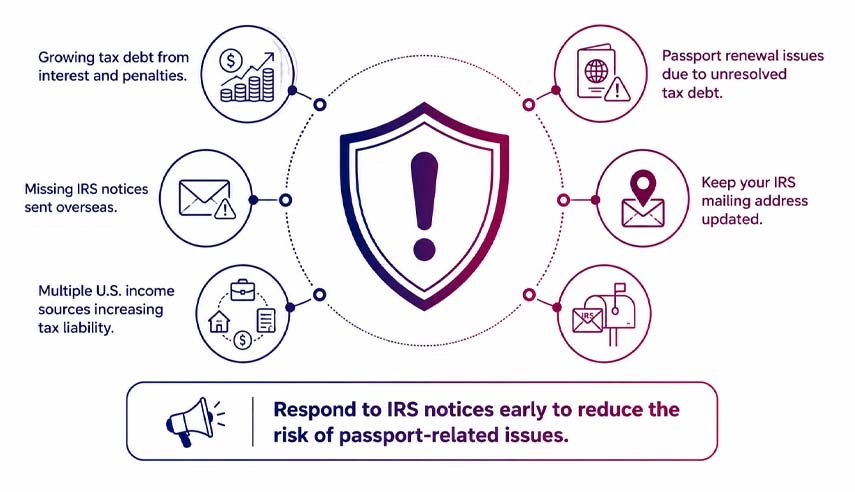 Passport Revocation Rule For Unpaid US Taxes Affect