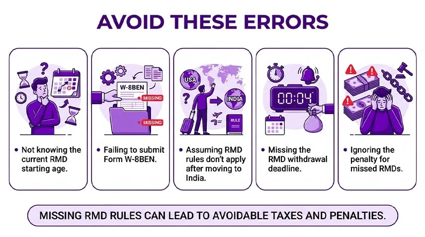 Common RMD Mistakes NRIs Make