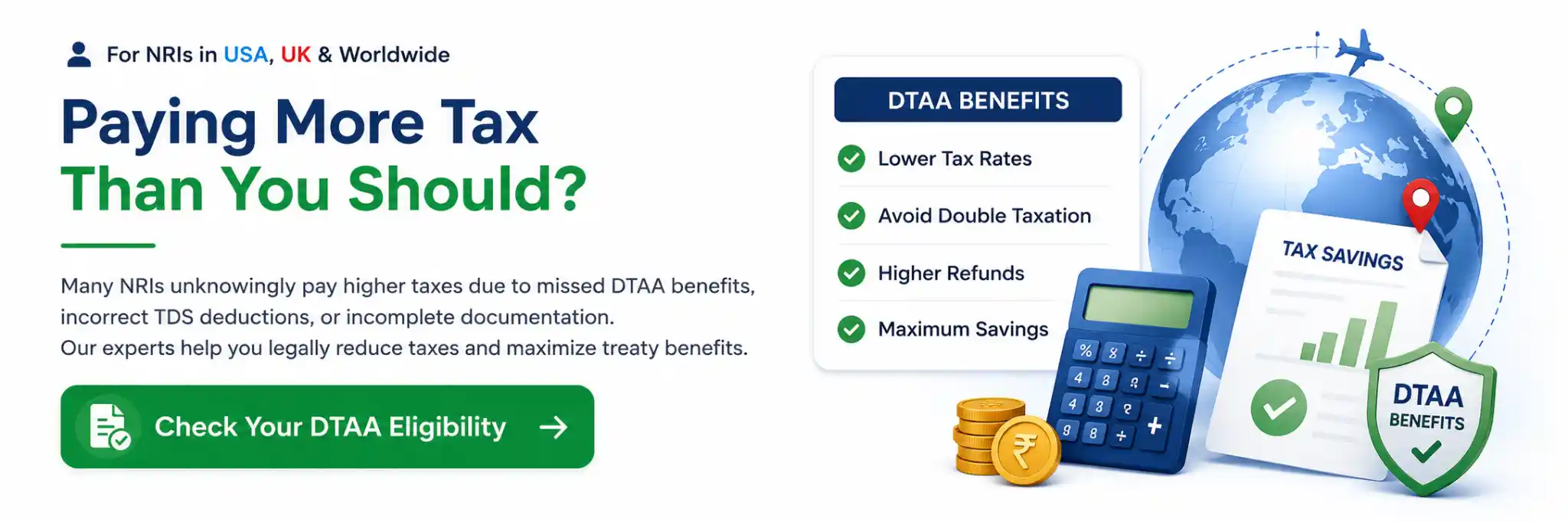 Benefits of DTAA for NRIs