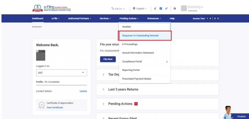 Response to Outstanding Demand