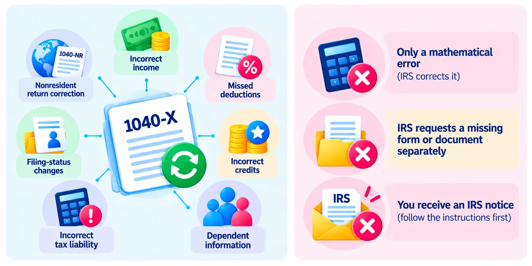 When Should You File Form 1040-X