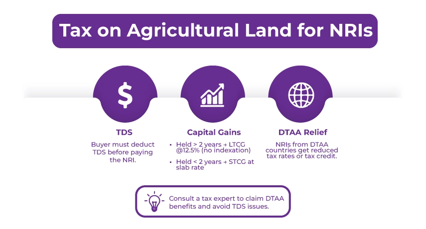 Tax Implications on Agricultural Land