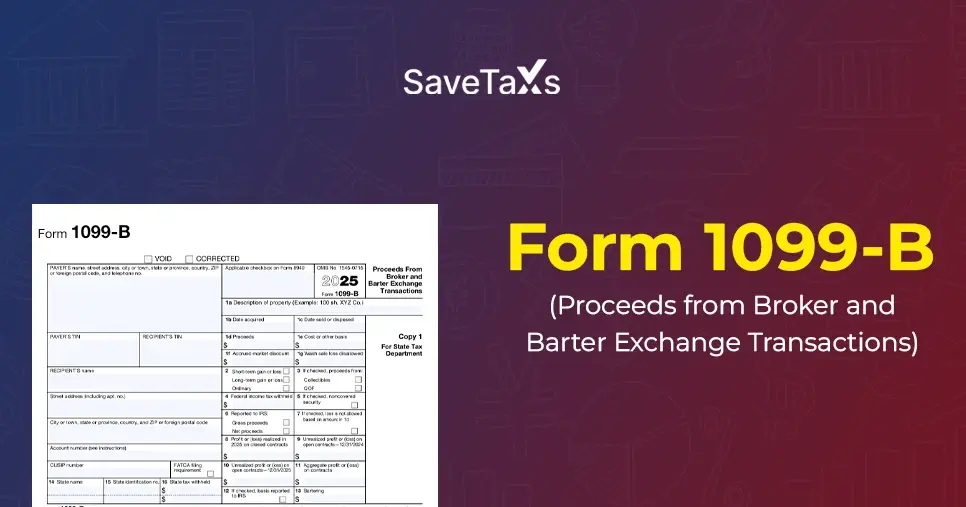 Form 1099-B: Proceeds from Broker Transactions